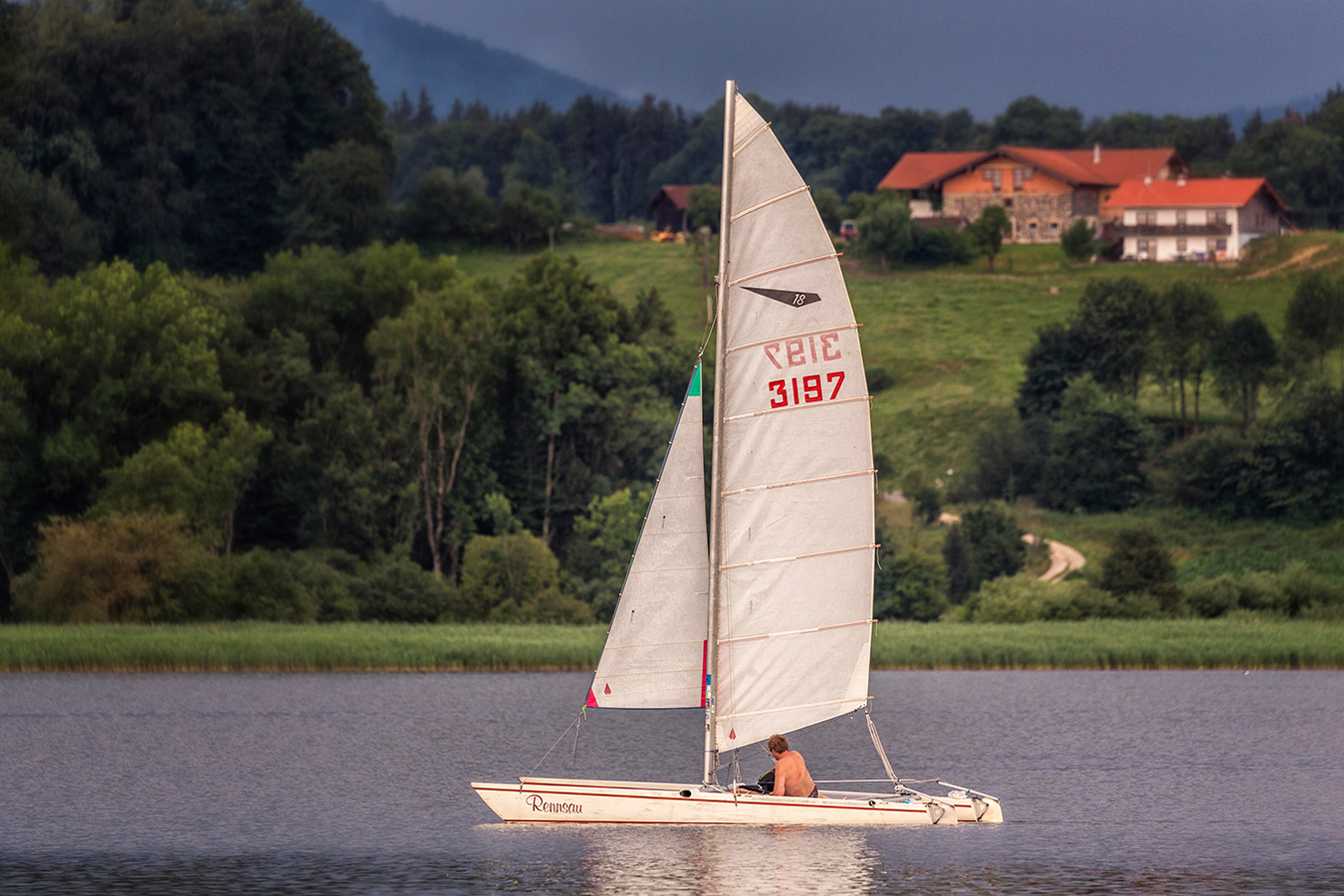 segelboot mieten waginger see